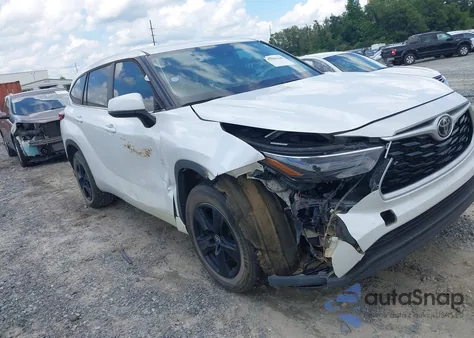 2023 Toyota Highlander Le z USA, uszkodzony, nr VIN 5TDKDRAH5PS510969